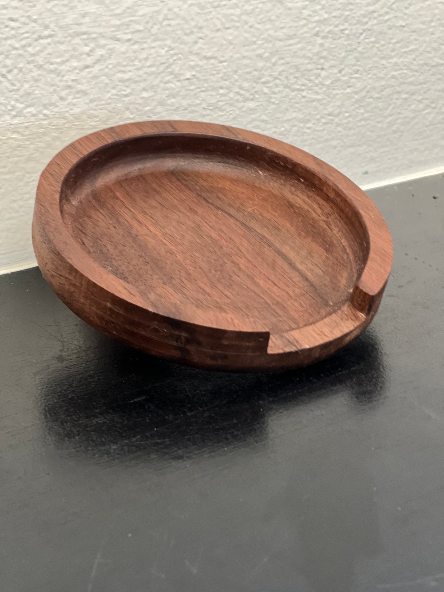 Wooden spoon rest