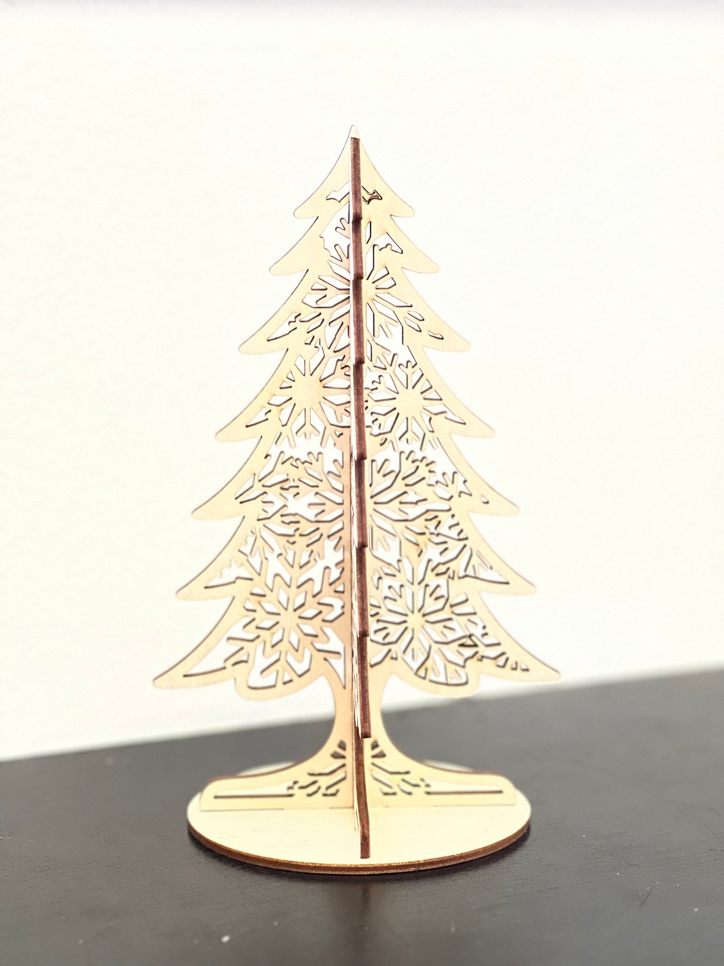 Wooden Christmas trees