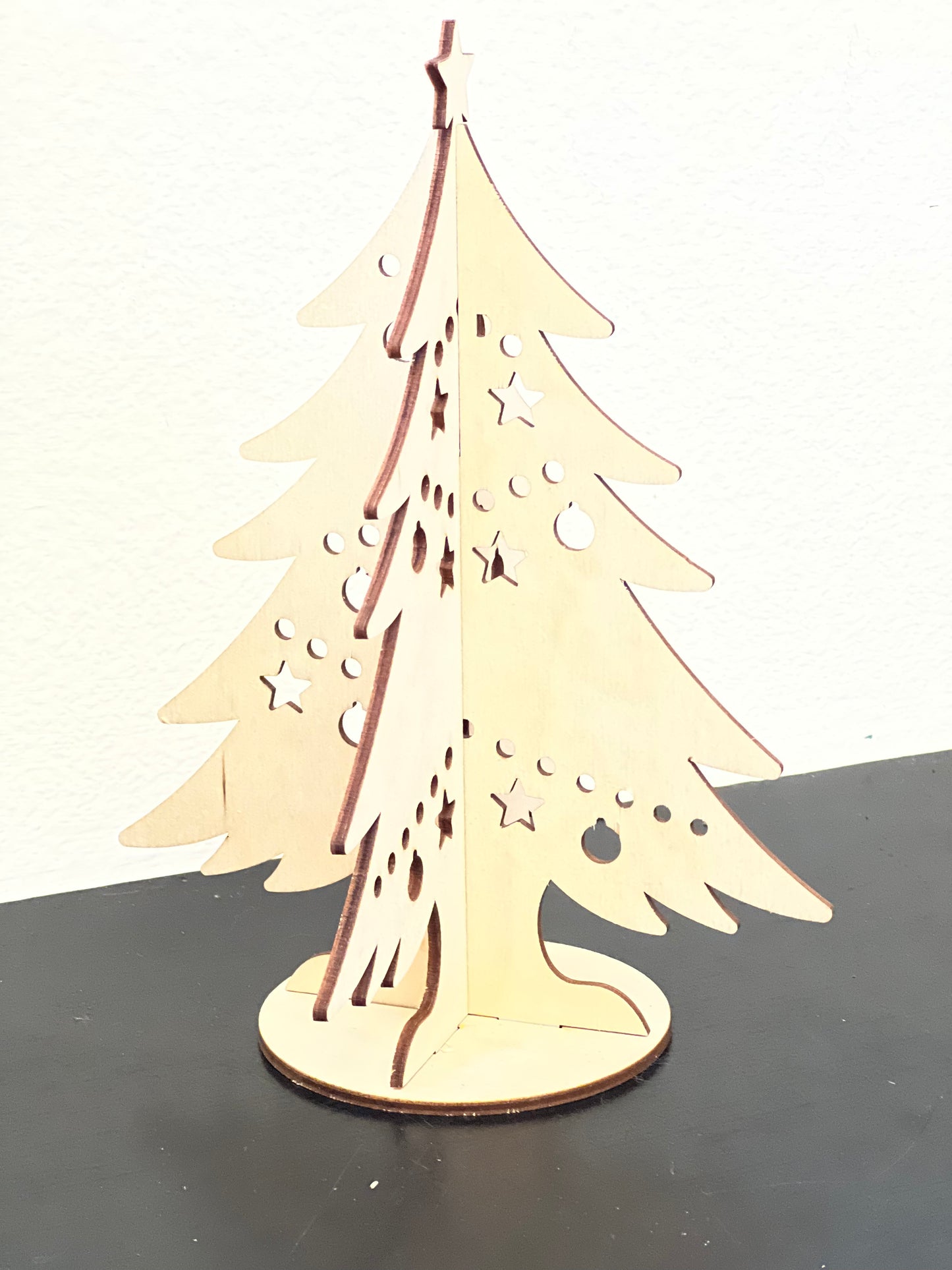 Wooden Christmas trees