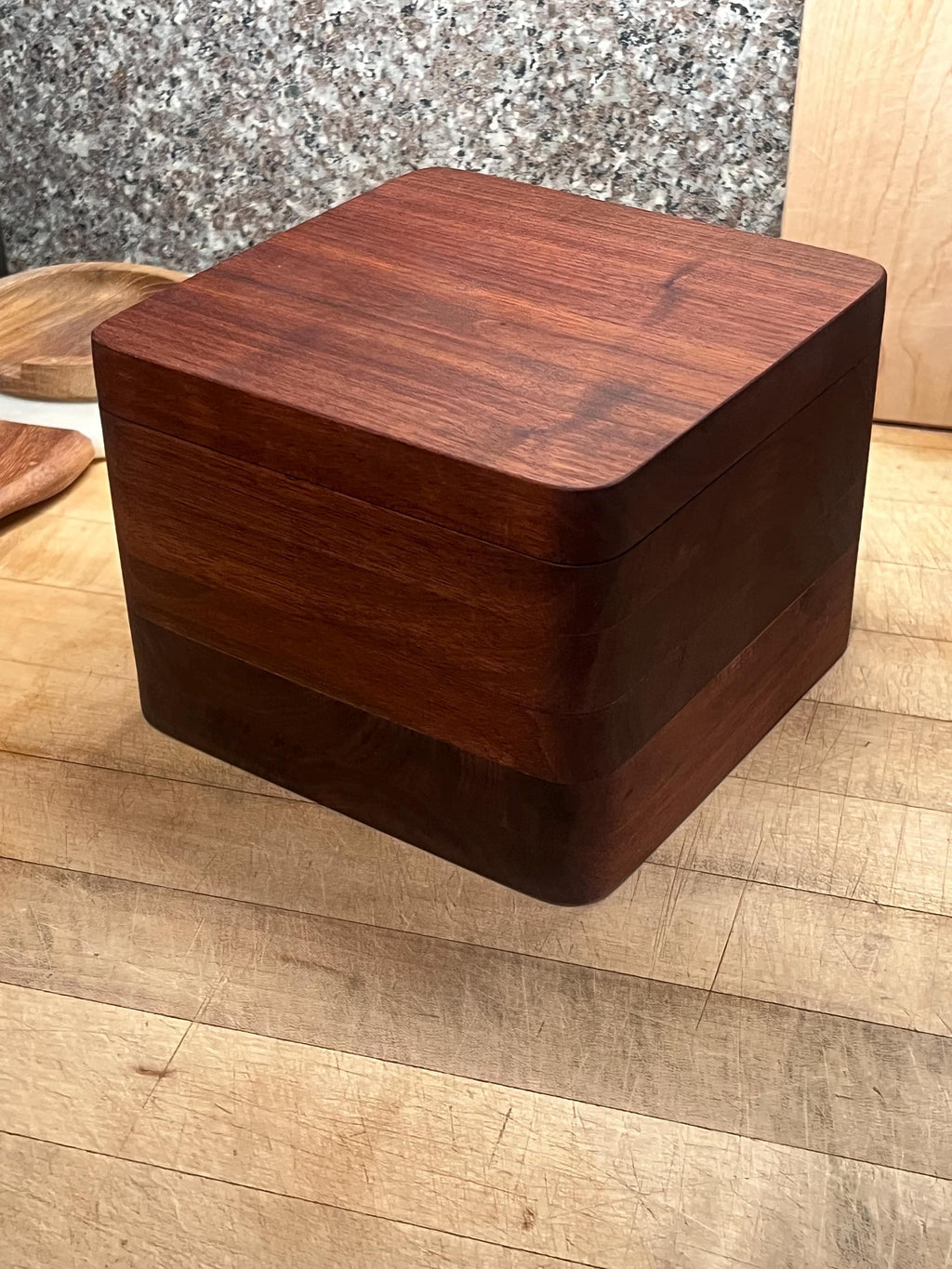 Handmade Walnut Keepsake Box | Solid Wood Memory Box | Heirloom Jewelry Box | Wedding & Anniversary Gift