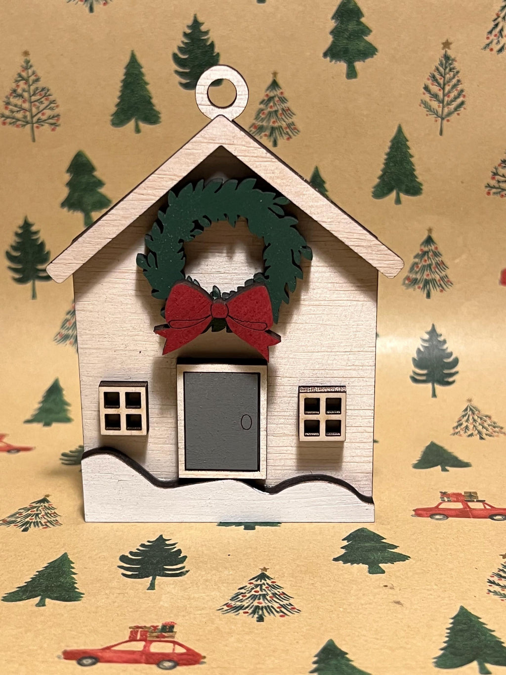 Custom made house ornament