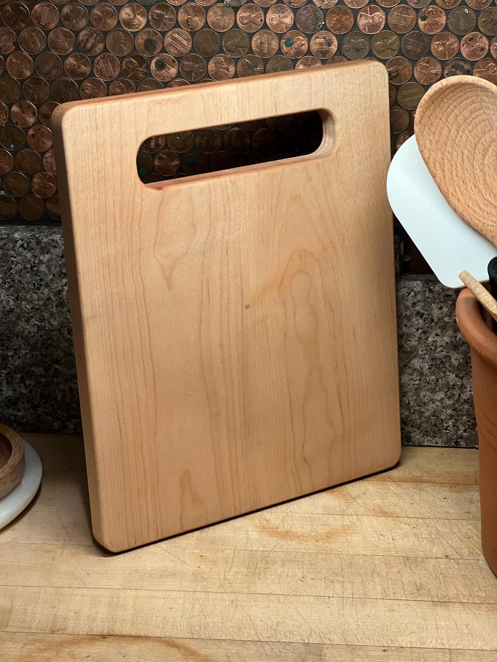 Solid wood, handmade, food safe cutting board/Homeware