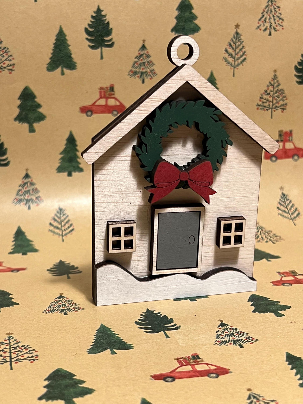 Custom made house ornament