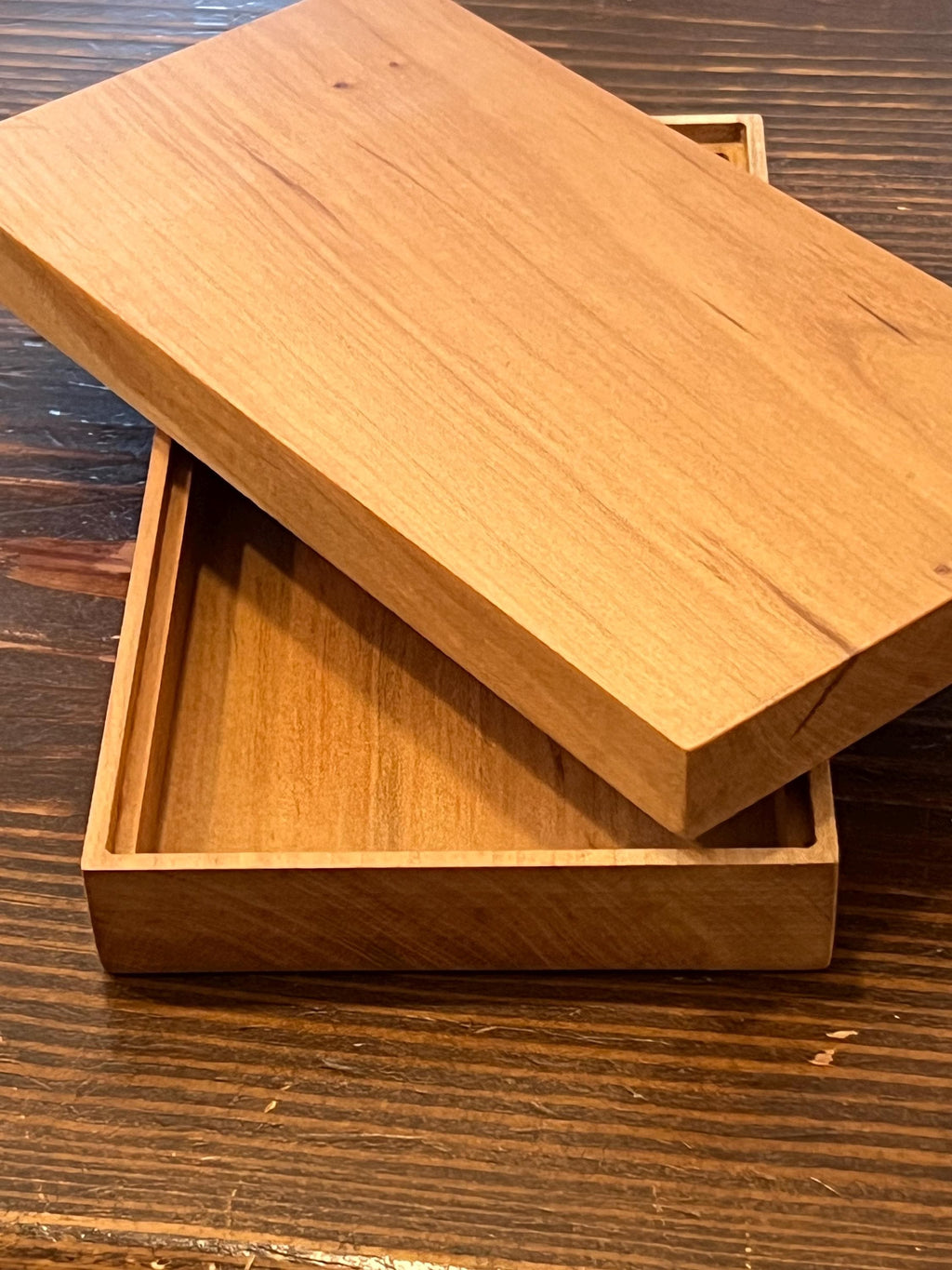 Personalized Walnut Keepsake Box | Handmade Wooden Jewelry Box | Memory Box | Wedding & Anniversary Gift
