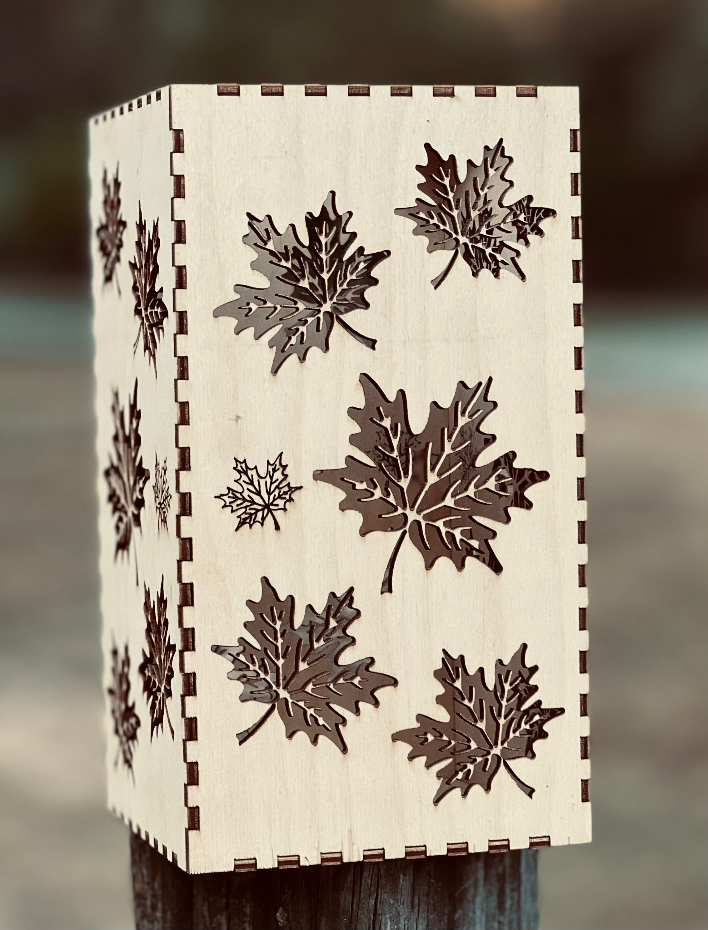 Leaf tea lantern ￼