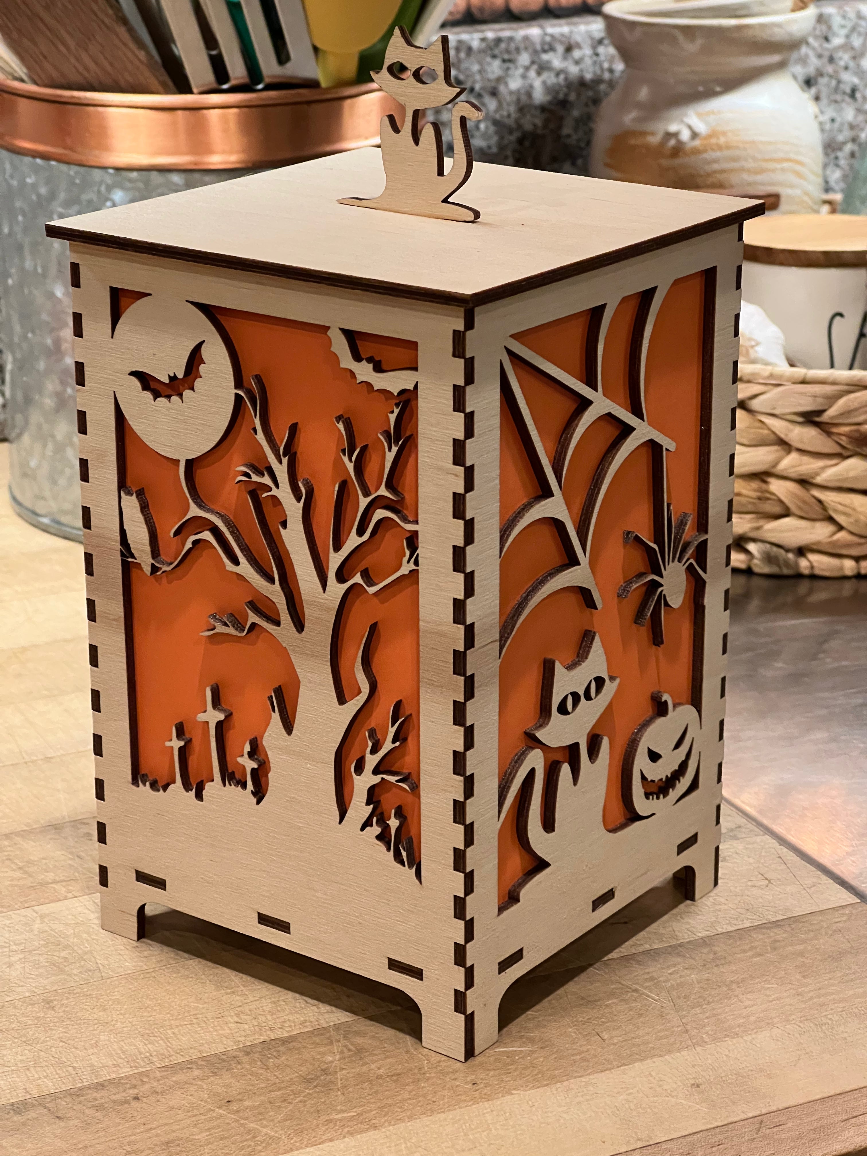 Halloween scary lantern￼￼￼