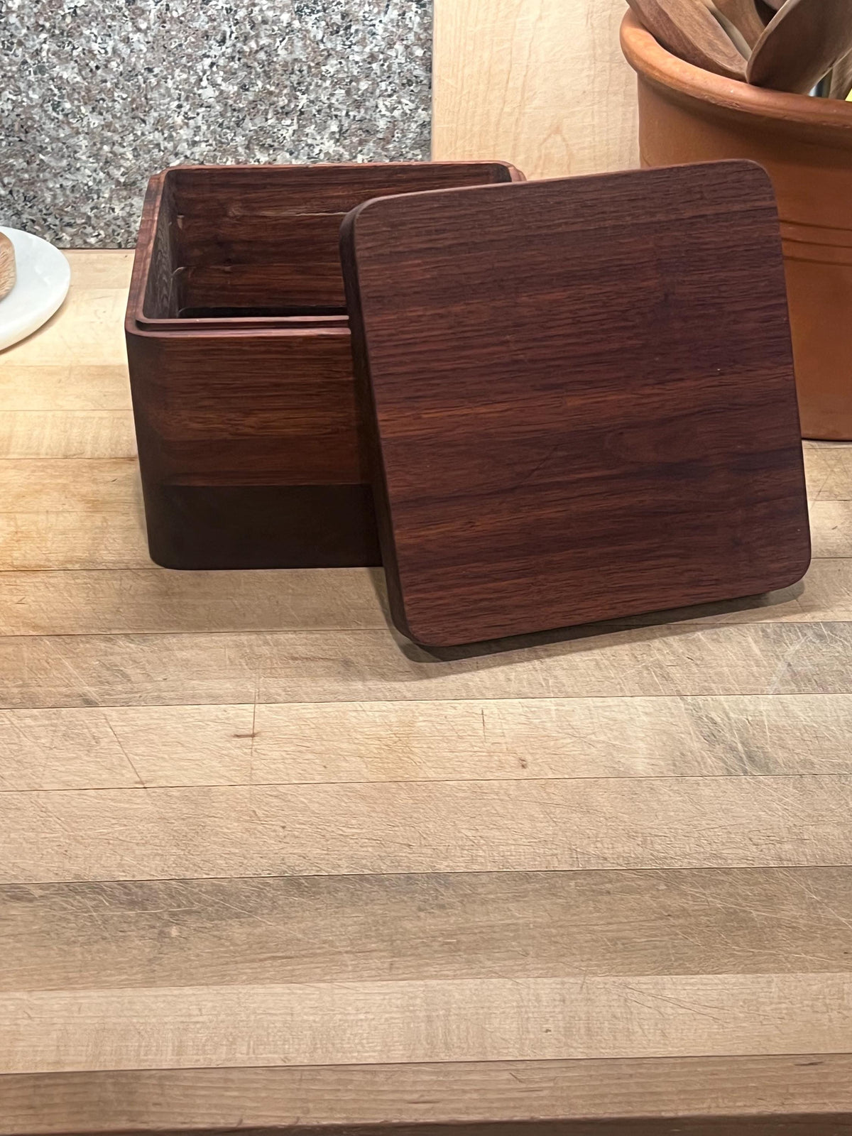 Handmade Walnut Keepsake Box | Solid Wood Memory Box | Heirloom Jewelry Box | Wedding & Anniversary Gift