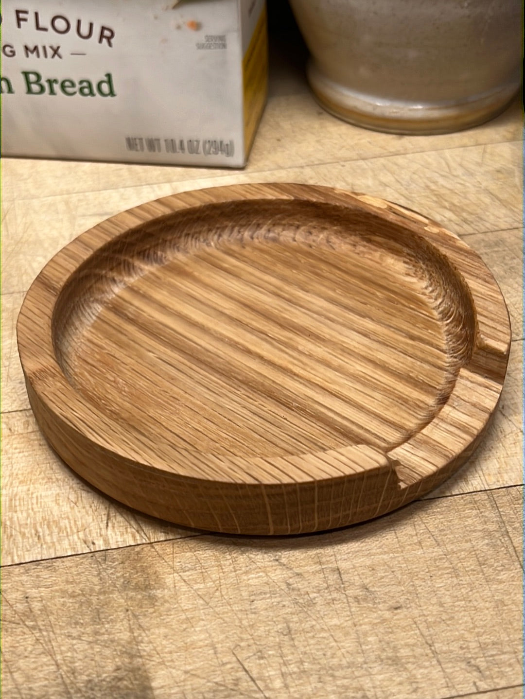 Wooden spoon rest