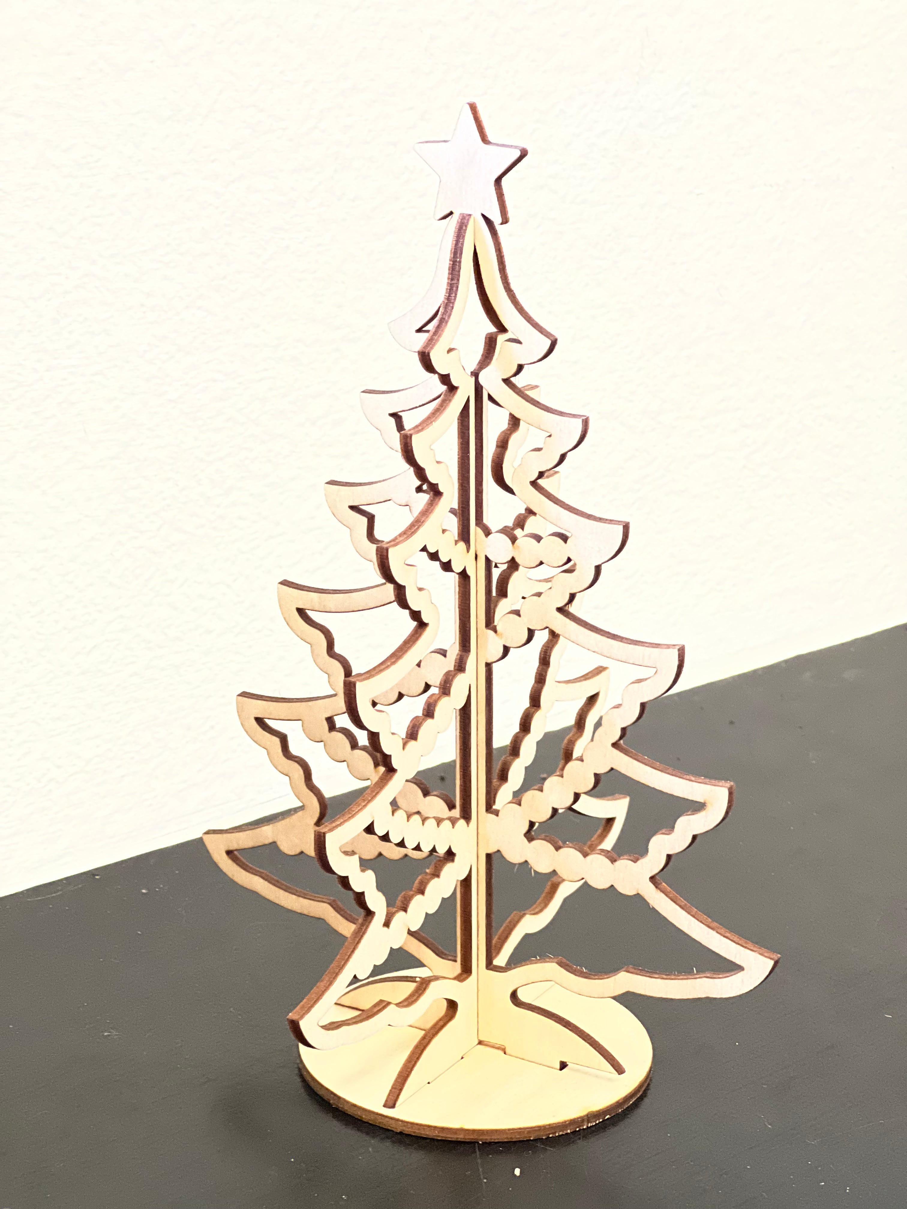 Wooden Christmas trees